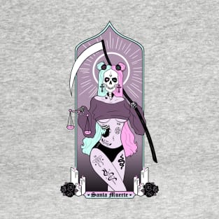 Pastel Goth Santa Muerte T-Shirt